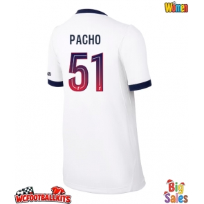 Paris Saint-Germain Willian Pacho #51 Replica Away Stadium Shirt for Women 2026-27 Short Sleeve